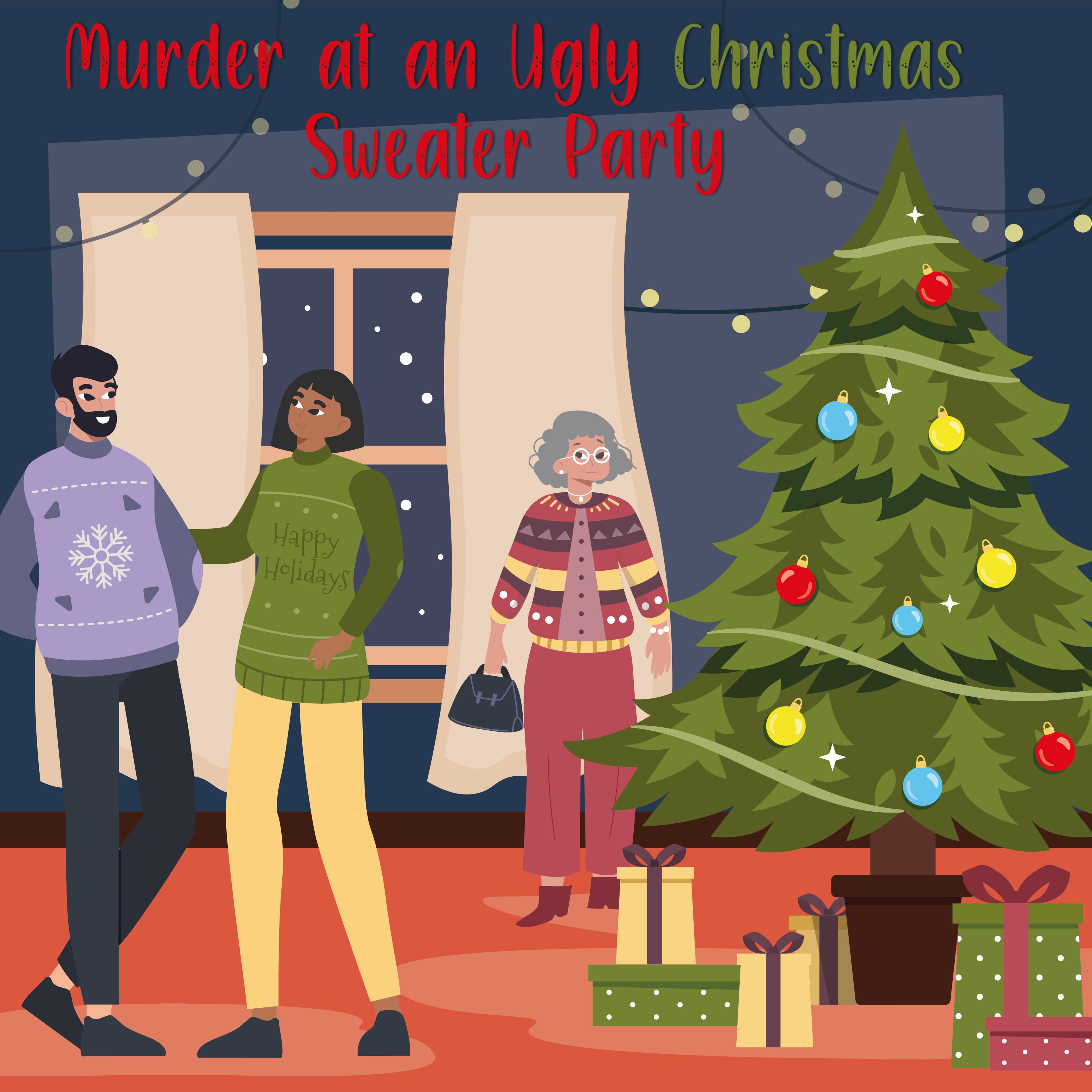 Murder at an Ugly Christmas Sweater Party Mmmystery games